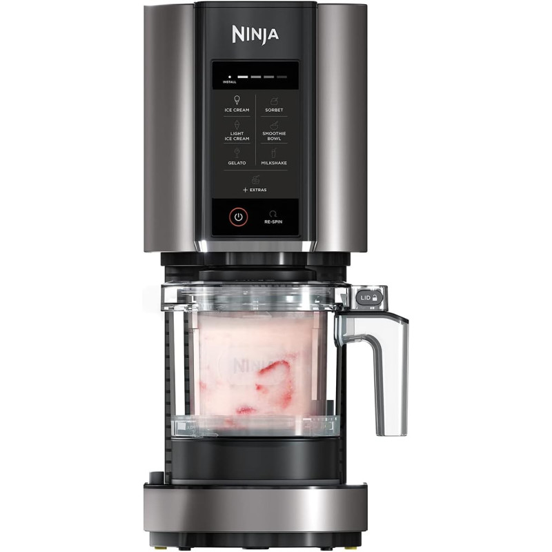 Machine à crème glacée Ninja CREAMi 7 programmes 1,4L, NC300EU 2025